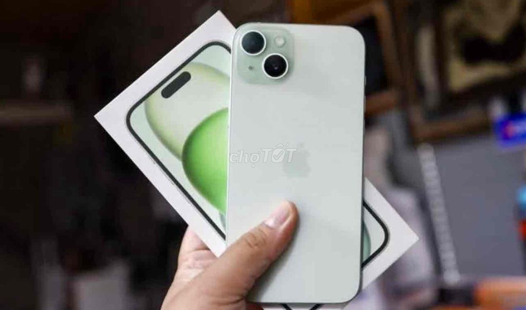 iPhone 15 Plus 128GB Green FULLBOX BH APPLE 2025. Mua bán Điện thoại tại Quận 10 Tp Hồ Chí Minh được đăng bởi iStockHCM hình 1