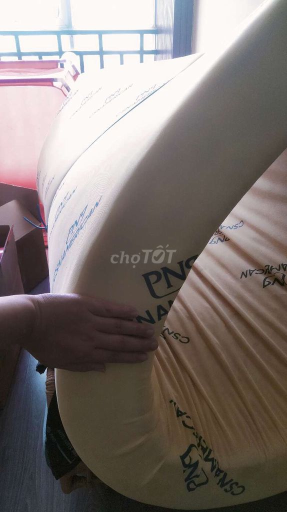 Nệm Cao su non 1m8 x 2m dày 12cm. Mua bán Giường, chăn ga gối nệm tại Quận Cẩm Lệ Đà Nẵng được đăng bởi Nhật Linh hình 1