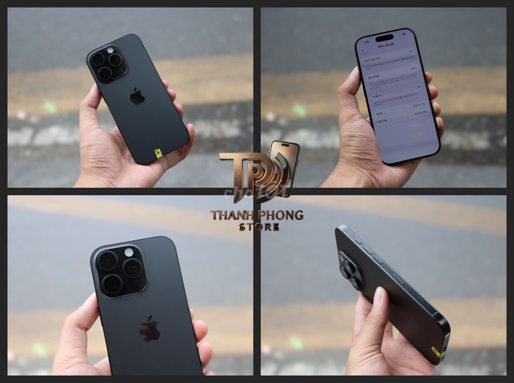 IPhone 16 Pro 256GB Pin 99% Có Khay Sim , BH Dài. Mua bán Điện thoại tại Quận 4 Tp Hồ Chí Minh được đăng bởi Thanh Phong Mobile hình 1