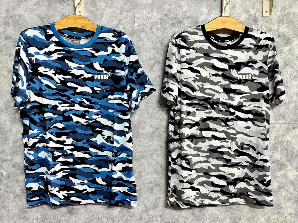 Áo Puma Essentials Camo All Over Print T-Shirt. Mua bán Quần áo tại Huyện Lấp Vò Đồng Tháp được đăng bởi Nam hình 1