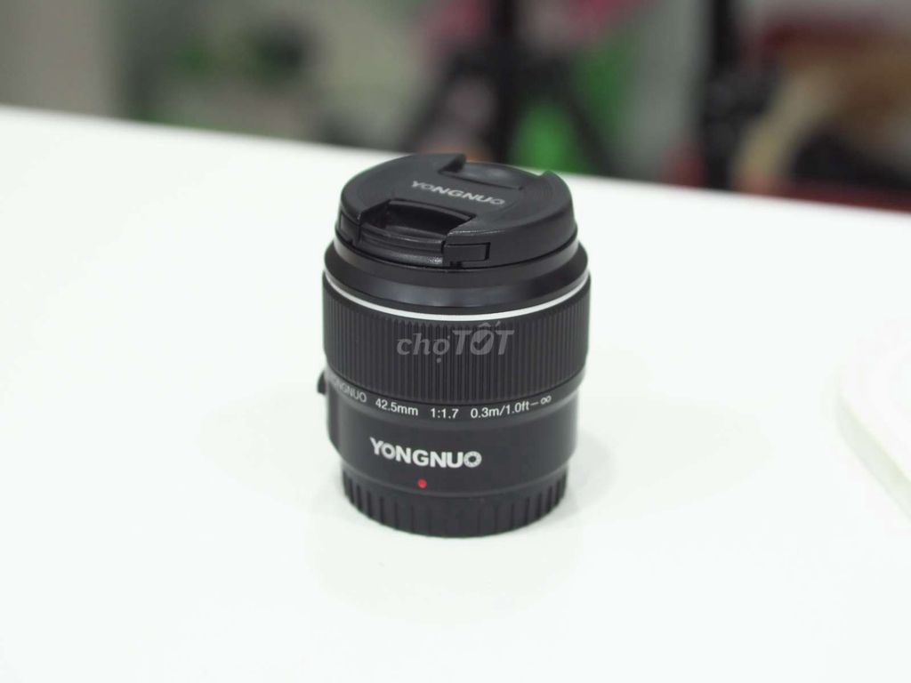 lens Yongnuo 42.5 f1.7 cho Lumix, Olympus, M43. Mua bán Máy ảnh, Máy quay tại Quận Gò Vấp Tp Hồ Chí Minh được đăng bởi Wpj hình 1