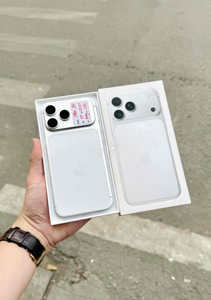 Iphone 17 Promax 256GB Trắng VN/A Pin 100%. Mua bán Điện thoại tại Quận Đống Đa Hà Nội được đăng bởi Lâm Bảo Tuyên hình 1