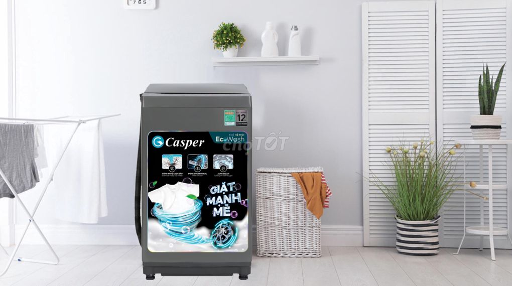 Máy Giặt Casper 8 Kg WT-8NG2 Mới 100% Chưa Unbox