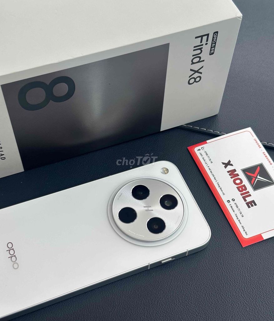 OPPO FIND X8 16/256GB 5G 2S FULLBOX TRẮNG CỰC ĐẸP. Mua bán Điện thoại tại Huyện Trảng Bom Đồng Nai được đăng bởi X Mobile Trảng Bom hình 1