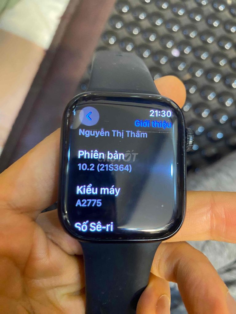 Đồng hồ Apple Watch Series 8 esim 32g pin 97%