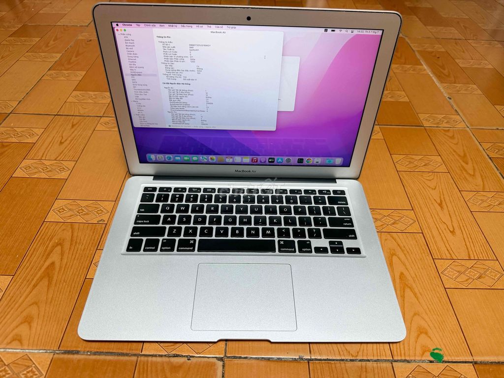 Apple Macbook Air 13 2015 Core i5 8GB/128GB Bạc. Mua bán Laptop tại Quận 6 Tp Hồ Chí Minh được đăng bởi Chuyên mua bán điện thoại laptop hình 1