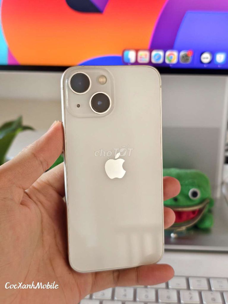 Apple iPhone 13 Mini 128GB Trắng 98% zin áp. Mua bán Điện thoại tại Quận Liên Chiểu Đà Nẵng được đăng bởi Minh Hiệp CócXanhMobile hình 1