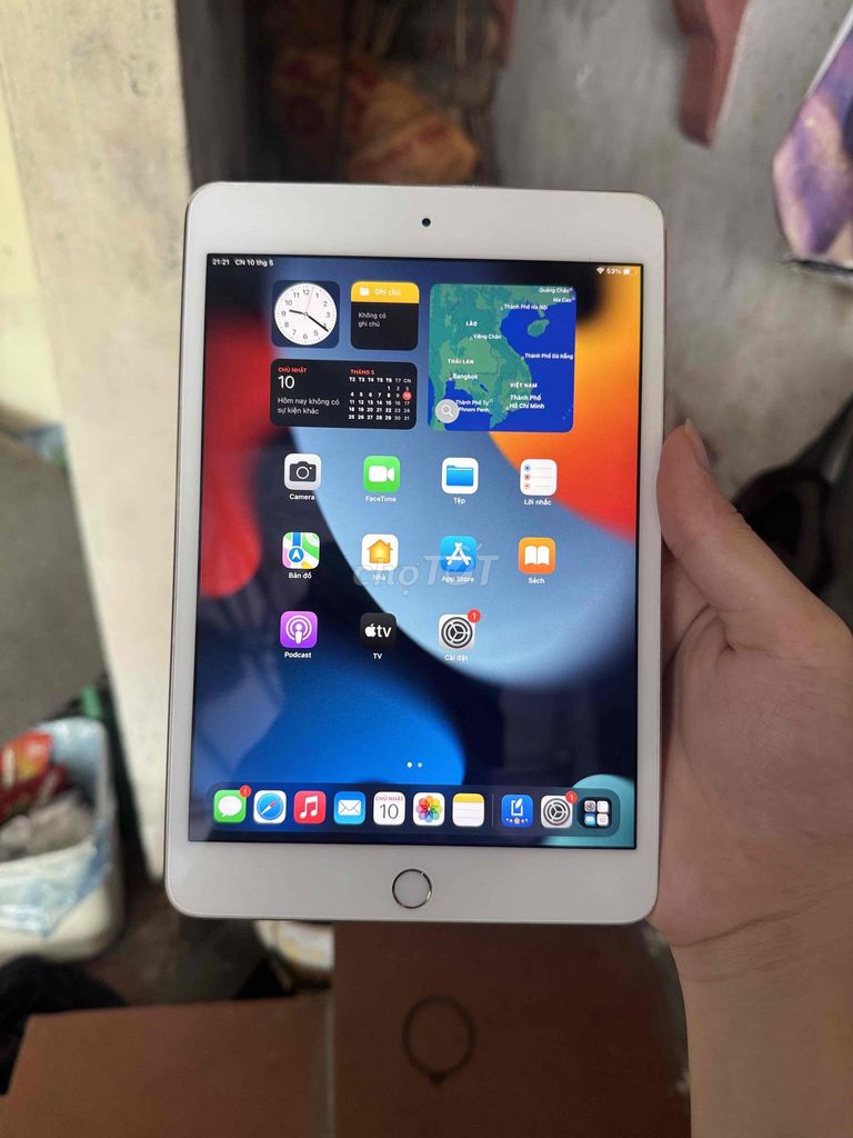 Apple iPad mini 4 128GB Vàng. Mua bán Máy tính bảng tại Quận Hà Đông Hà Nội được đăng bởi minh duy hình 1