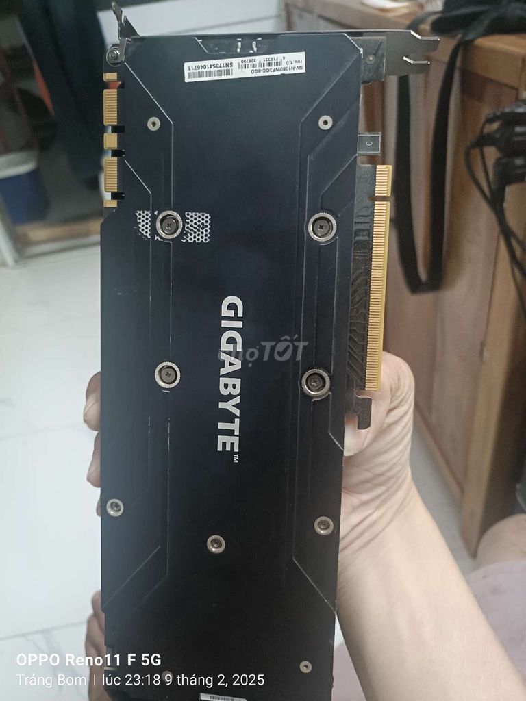 Mới nâng cấp lên dư ra card 1080 gigabyte