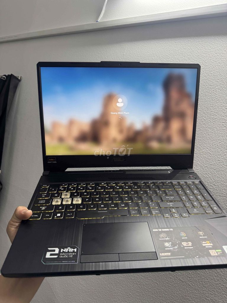 ASUS TUF Gaming F15 i5-10300H 8GB GTX 1650. Mua bán Laptop tại Quận Bình Thạnh Tp Hồ Chí Minh được đăng bởi Minh Vũ hình 1