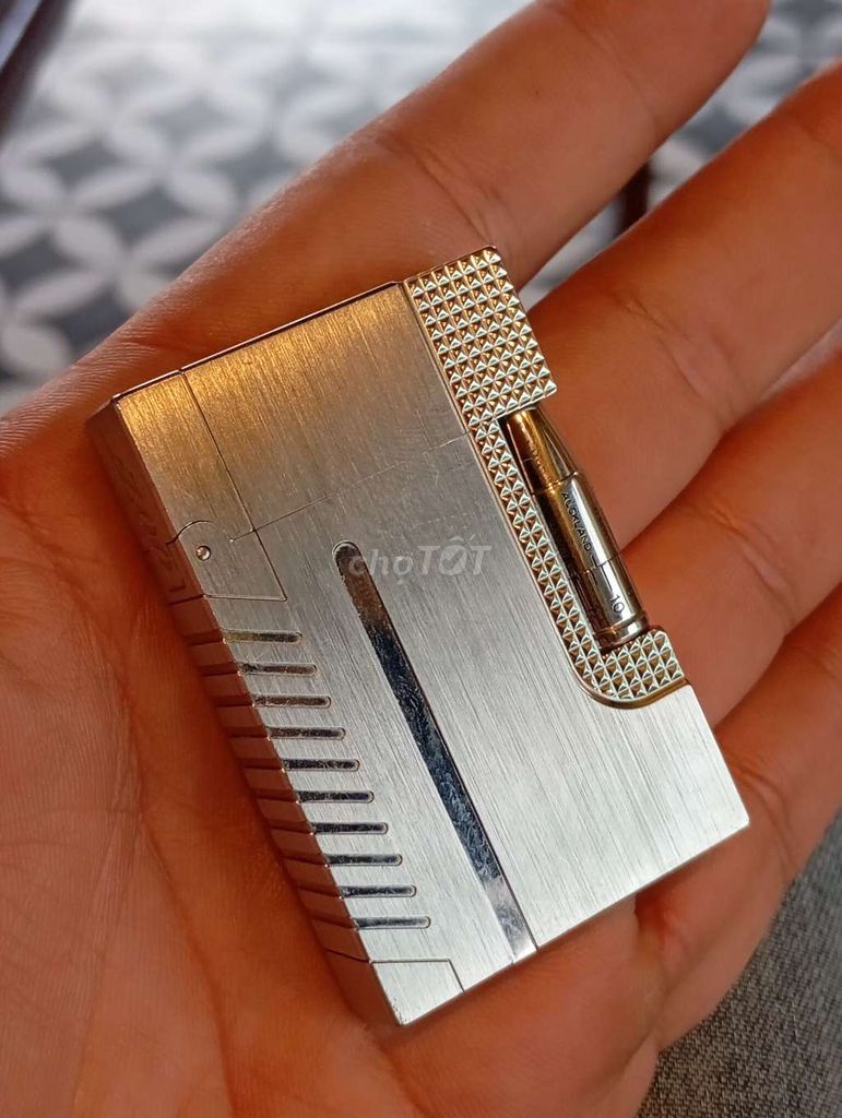 Bật lửa ST Dupont 007 Kim loại Bạc. Mua bán Đồ sưu tầm, đồ cổ tại Quận 1 Tp Hồ Chí Minh được đăng bởi Phú Đồ Cổ hình 1