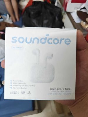 Tai nghe Soundcore K20i màu trắng. Mua bán Tivi, Âm thanh tại Thành phố Bắc Ninh Bắc Ninh được đăng bởi Vũ Trung Anh