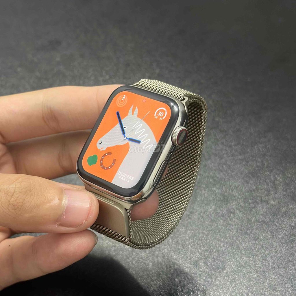 Apple Watch Hermes Series 5 Bạc 44mm 99%. Mua bán Thiết bị đeo thông minh tại Huyện Nhà Bè Tp Hồ Chí Minh được đăng bởi Nguyễn Hữu Thắng hình 1