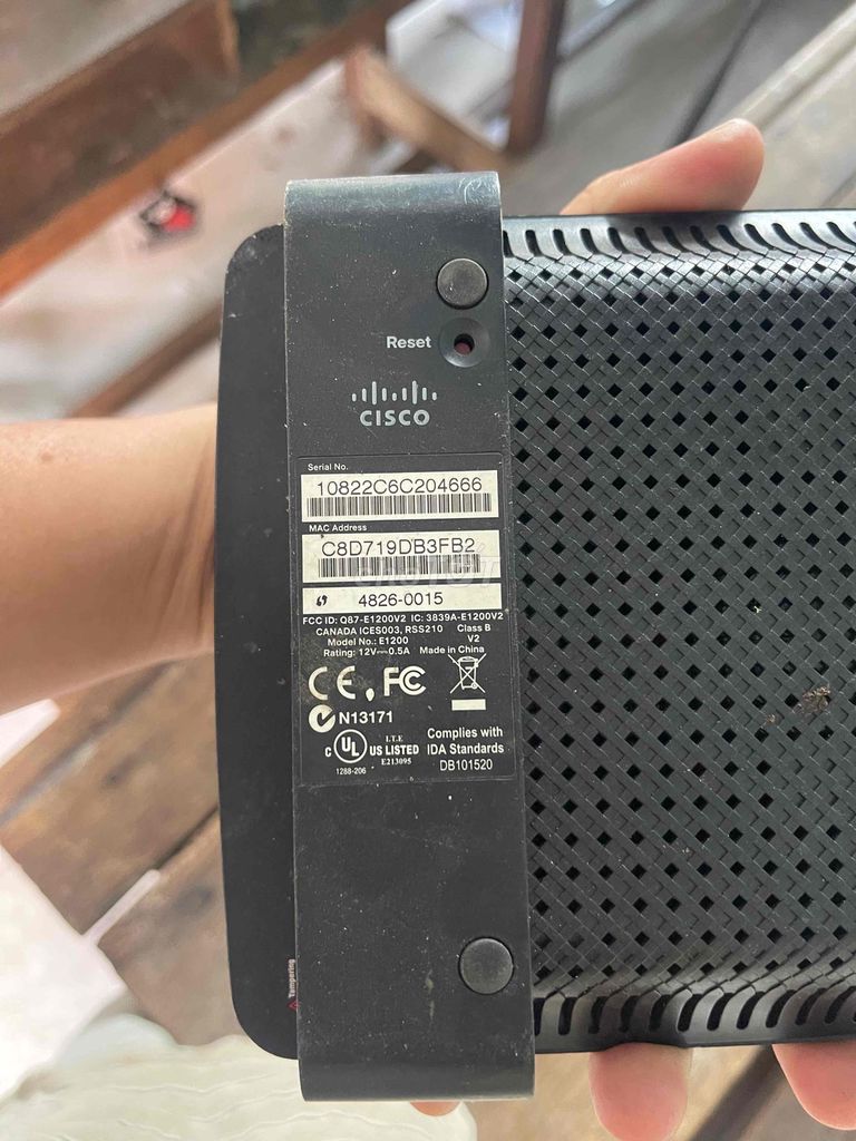 Bộ phát Wifi Cisco 4826-001S Đen. Mua bán Phụ kiện (Màn hình, Chuột...) tại Huyện Trảng Bom Đồng Nai được đăng bởi Thái Phạm hình 1