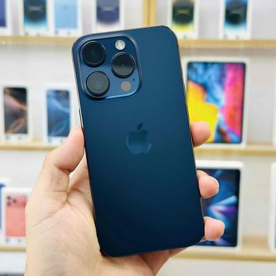 🍎15 PRO XANH BLUE 128GB QTẾ ĐẸP98% NGUYÊN ZIN ÁP