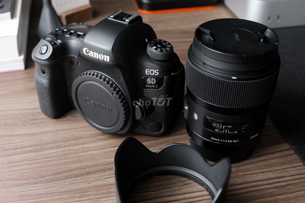Máy ảnh Canon 6D2 + Sigma 35mm Art còn đẹp như ảnh