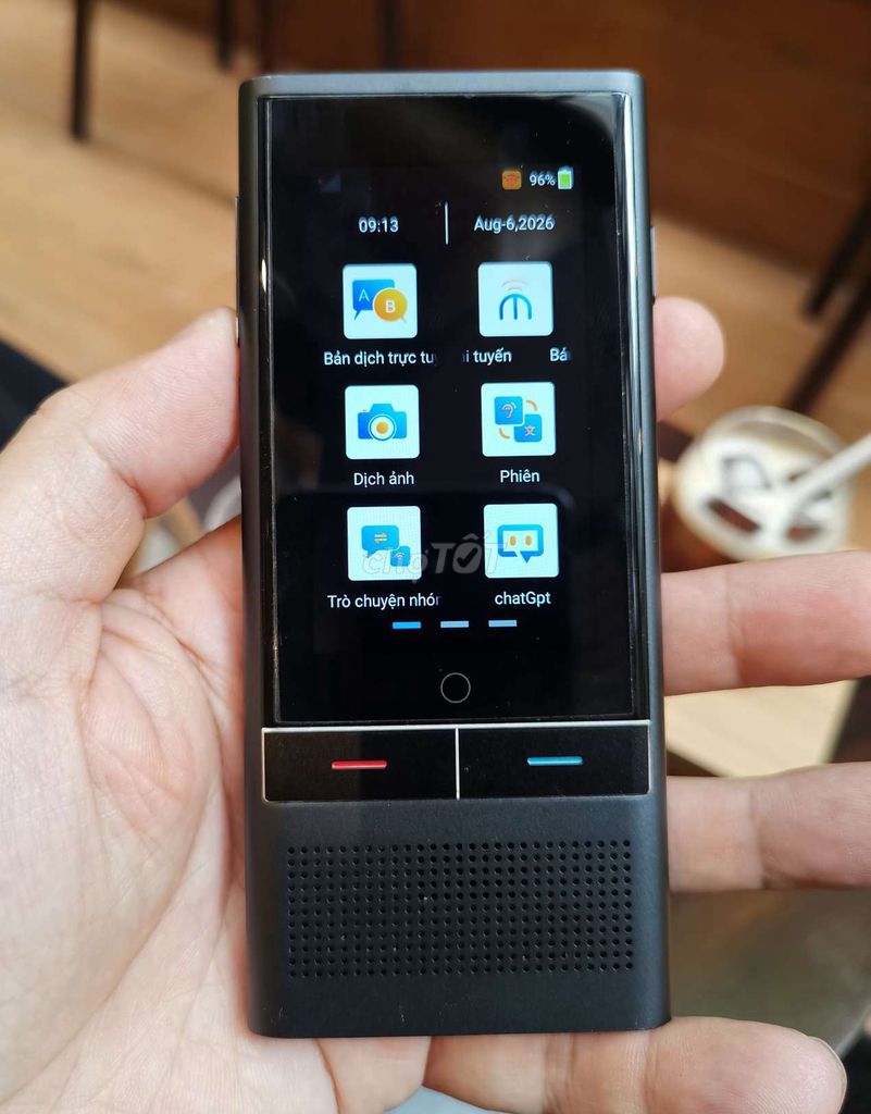 Máy phiên dịch Vtalk Go+ 2024 Đen
