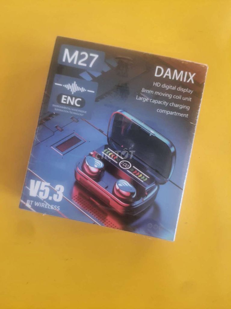 Tai nghe không dây Bluetooth M27. Mua bán Thiết bị đeo thông minh tại Quận Bình Thạnh Tp Hồ Chí Minh được đăng bởi ANH NAM hình 1