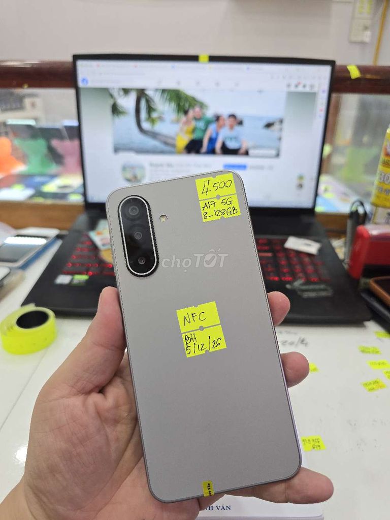 Samsung A17 5G - BH_05/12/2026. Mua bán Điện thoại tại Thành phố Long Xuyên An Giang được đăng bởi Facebook Cầm Đồ Thúy Vân hình 1