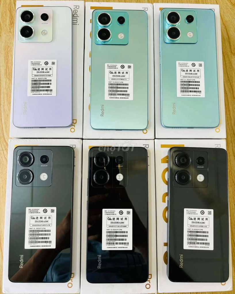 Xiaomi Note 13 Pro 5G hàng mới 100% nguyên seal