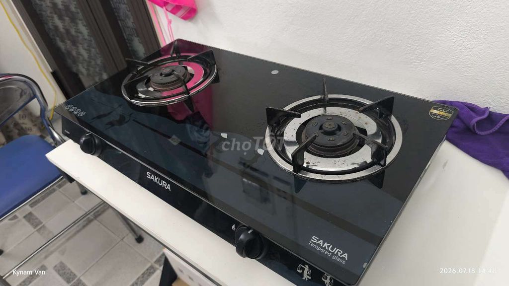 Bếp ga Sakura+dây+bình ga. Mua bán Bếp, lò, đồ điện nhà bếp tại Quận Sơn Trà Đà Nẵng được đăng bởi VO THI THANH HUONG  hình 1