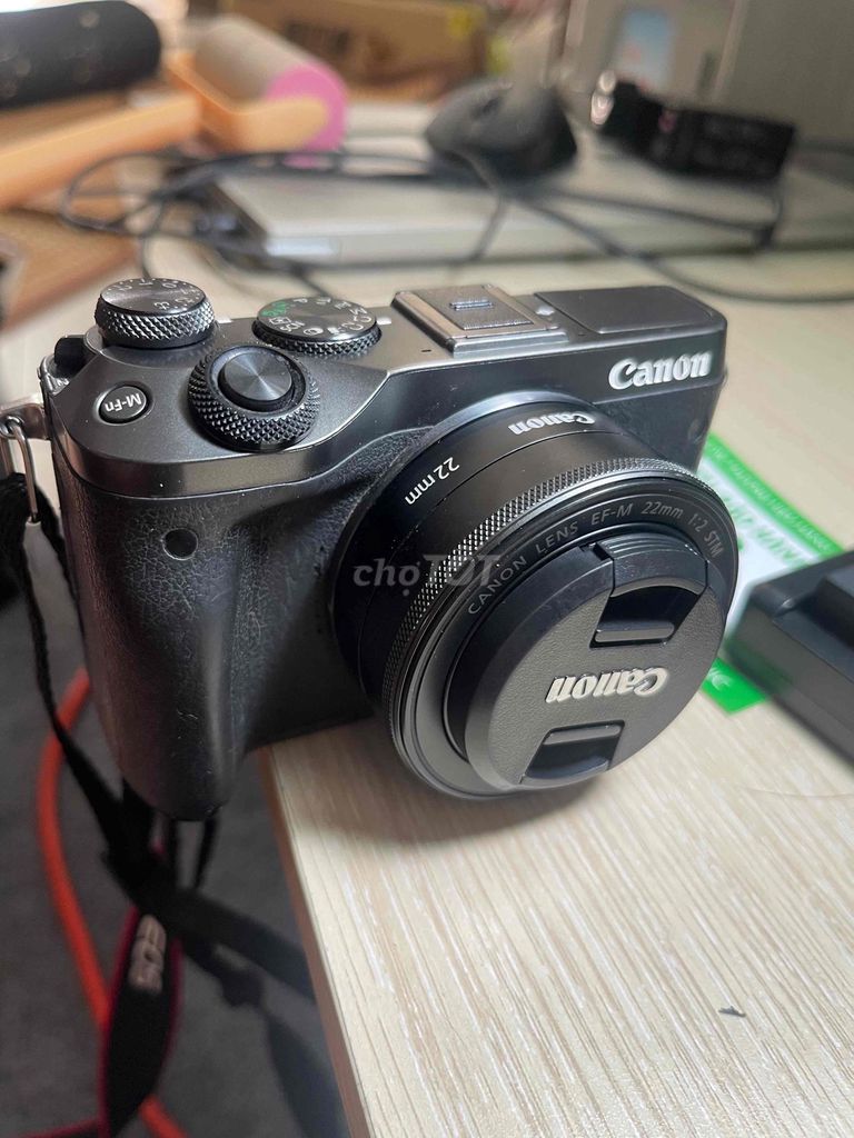 Canon m6 + túi đựng + 2pin. Mua bán Máy ảnh, Máy quay tại Thành phố Thủ Đức Tp Hồ Chí Minh được đăng bởi Tường thế Duy hình 1