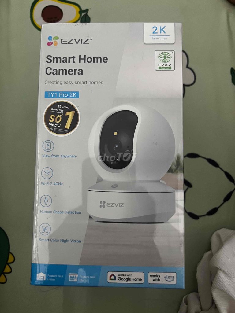 Camera EZVIZ TY1 Pro 2K Trắng. Mua bán Máy ảnh, Máy quay tại Quận Bình Tân Tp Hồ Chí Minh được đăng bởi Thanh Tài hình 1