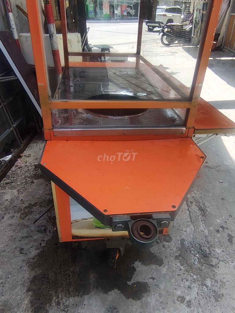 Xe đẩy di động bán hàng có mái che mới đóng. Mua bán Đồ chuyên dụng, Giống nuôi trồng tại Quận Hải Châu Đà Nẵng được đăng bởi Lê văn hải hình 1