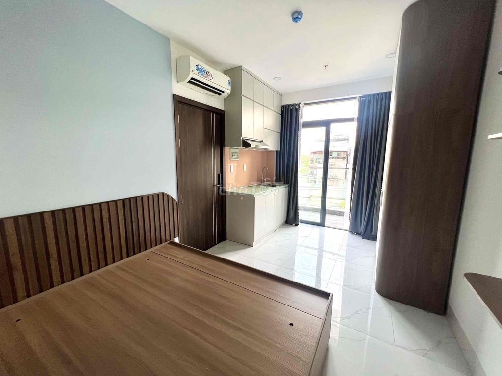 🏡Studio Ban Công,30m2, Thang Máy, Nhà Mới, Gần Hutech, Ngoại Thương...