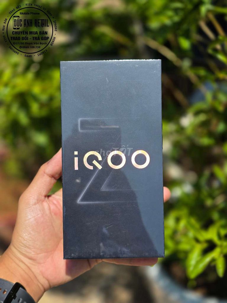iQOO Z11 Turbo 5G Đen 256GB Newseal. Mua bán Điện thoại tại Thành phố Buôn Ma Thuột Đắk Lắk được đăng bởi Đức Anh Retail hình 1
