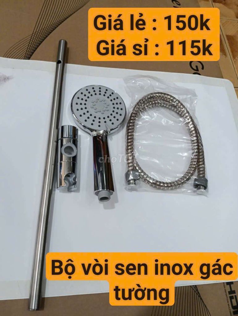 Bộ vòi sen inox