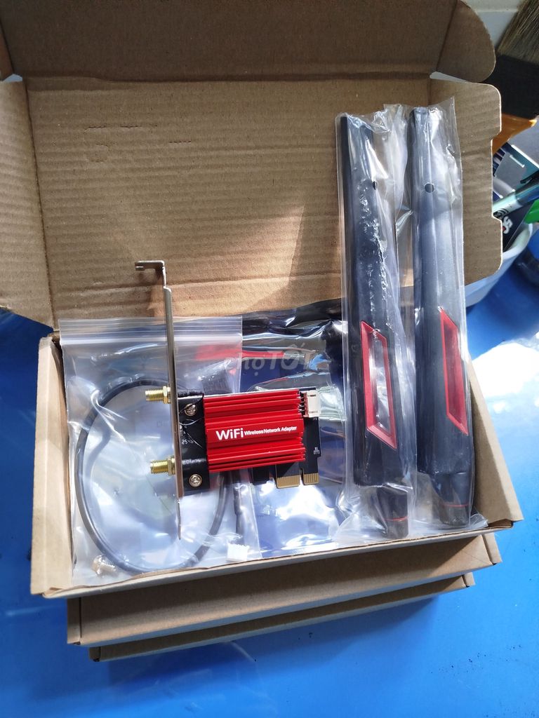 Card wifi Killer 1435 có tản nhiệt ko sợ nóng. Mua bán Linh kiện (RAM, Card...) tại Quận Hoàn Kiếm Hà Nội được đăng bởi Trần Hòa hình 1