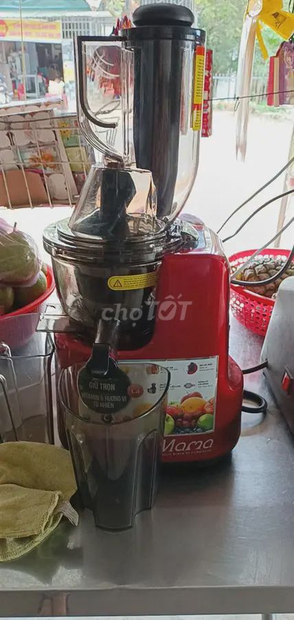 Máy ép chậm Sunhouse Mama SHD5505 Đỏ đã sử dụng. Mua bán Nội thất, đồ gia dụng khác tại Thành phố Vĩnh Long Vĩnh Long được đăng bởi Duy Lê hình 1