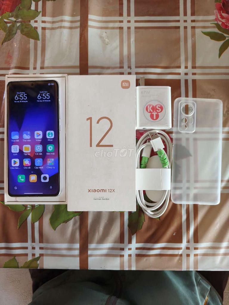 Xiaomi 12X 128GB Tím Kèm Sạc 67W. Mua bán Điện thoại tại Huyện Ninh Hải Ninh Thuận được đăng bởi Phạm Hoàng Kiệt hình 1