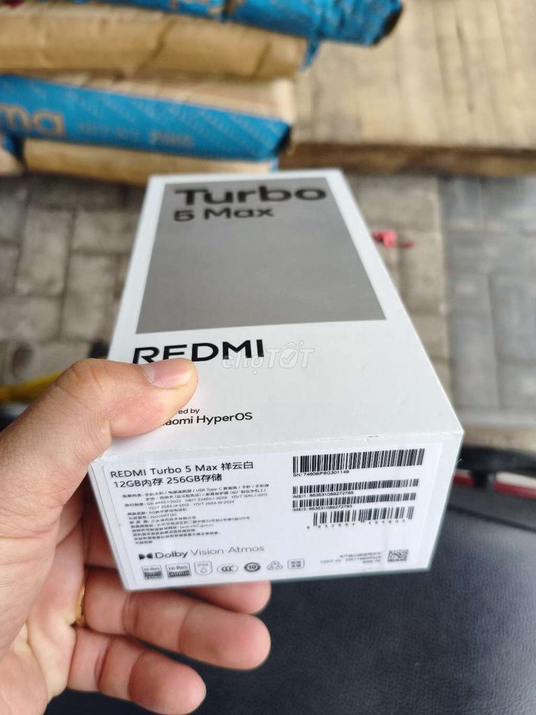 Xiaomi Redmi Turbo 5 Max 256GB Trắng Cận 99%. Mua bán Điện thoại tại Thành phố Long Xuyên An Giang được đăng bởi trải nghiệm hình 1