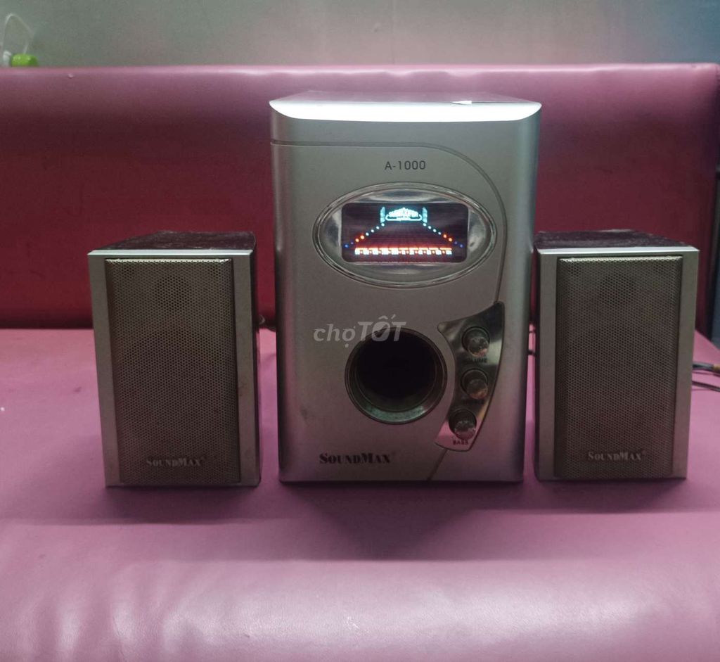 Dàn loa SoundMAX A-1000 Bạc giá 250k . Mua bán Tivi, Âm thanh tại Quận Tân Phú Tp Hồ Chí Minh được đăng bởi HUYNH THANH NHANH hình 1
