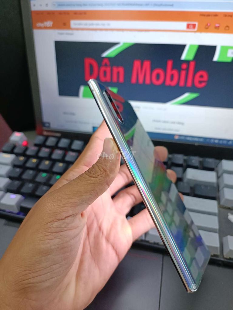 SAMSUNG NOTE 10 PLUS 5G 12GB.256GB FULL CN MỚI 99. Mua bán Điện thoại tại Quận Bình Thạnh Tp Hồ Chí Minh được đăng bởi Dân Mobile hình 6