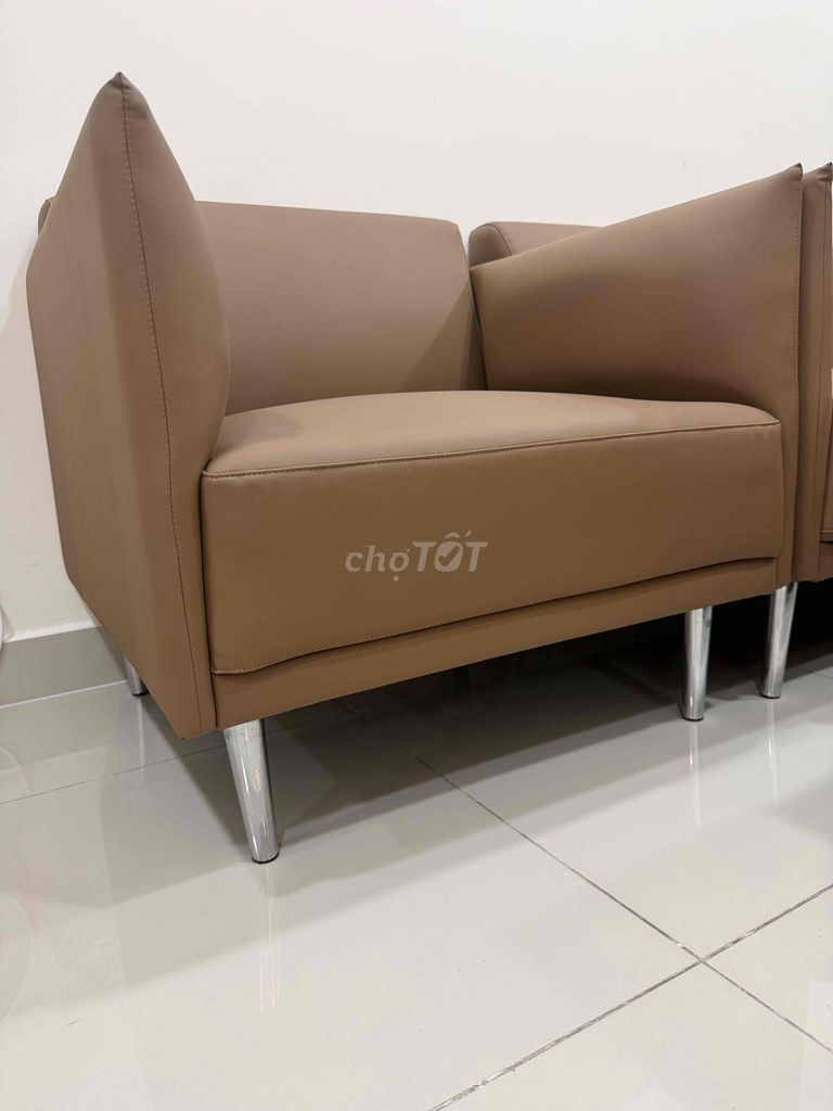 Ghế sofa Govi Da Nâu Mới 99%. Mua bán Bàn ghế tại Thành phố Thuận An Bình Dương được đăng bởi Đoàn Công Sơn hình 1