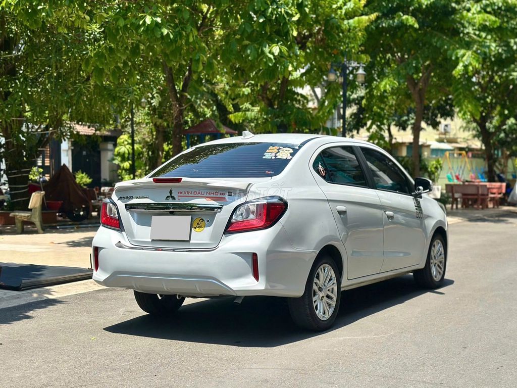 Mitsubishi Attrage 2022 số tự động màu trắng. Mua bán Ô tô tại Quận 12 Tp Hồ Chí Minh được đăng bởi 067 Hằng hình 4
