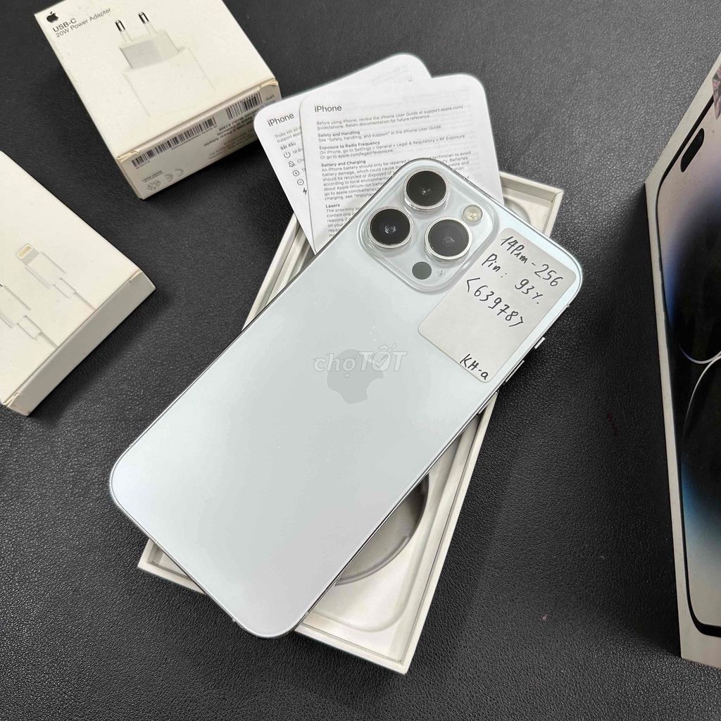 Apple iPhone 14 Pro Max 256GB Bạc. Mua bán Điện thoại tại Quận Ba Đình Hà Nội được đăng bởi Tuấn Đặng hình 1