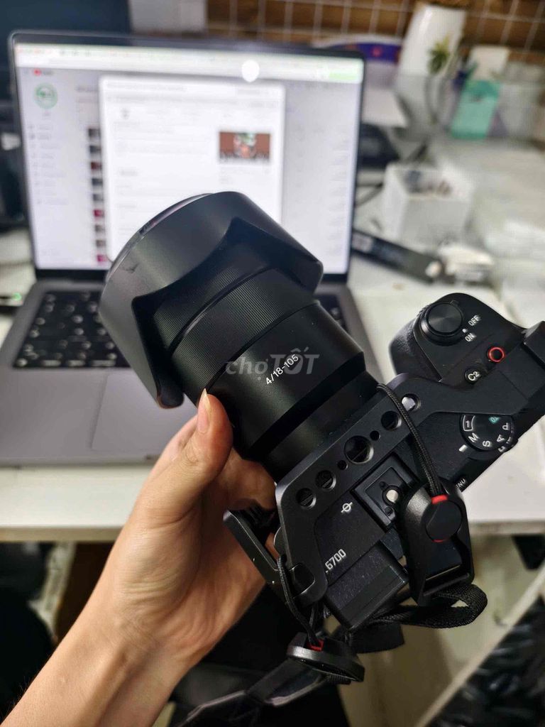 Ống kính Sony 18-105mm f4 Đen. Mua bán Máy ảnh, Máy quay tại Quận Đống Đa Hà Nội được đăng bởi Đức Lợi hình 1
