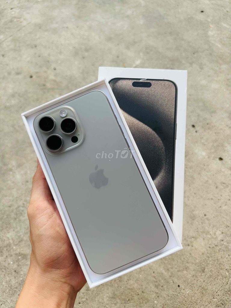 ✅ iPhone 15 Pro Max 256GB VN fullbox bh apple 7/25