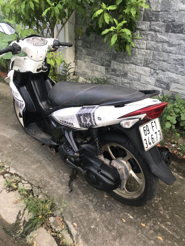 Yamaha novo 4 màu trắng. Mua bán Xe máy tại Huyện Bến Lức Long An được đăng bởi Nguyên  hình 4