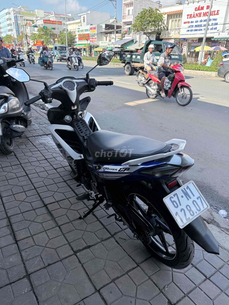Yamaha Exciter 135 2014 Trắng Xanh. Mua bán Xe máy tại Quận Ninh Kiều Cần Thơ được đăng bởi Cửa hàng Hoà Hiệp II  hình 6