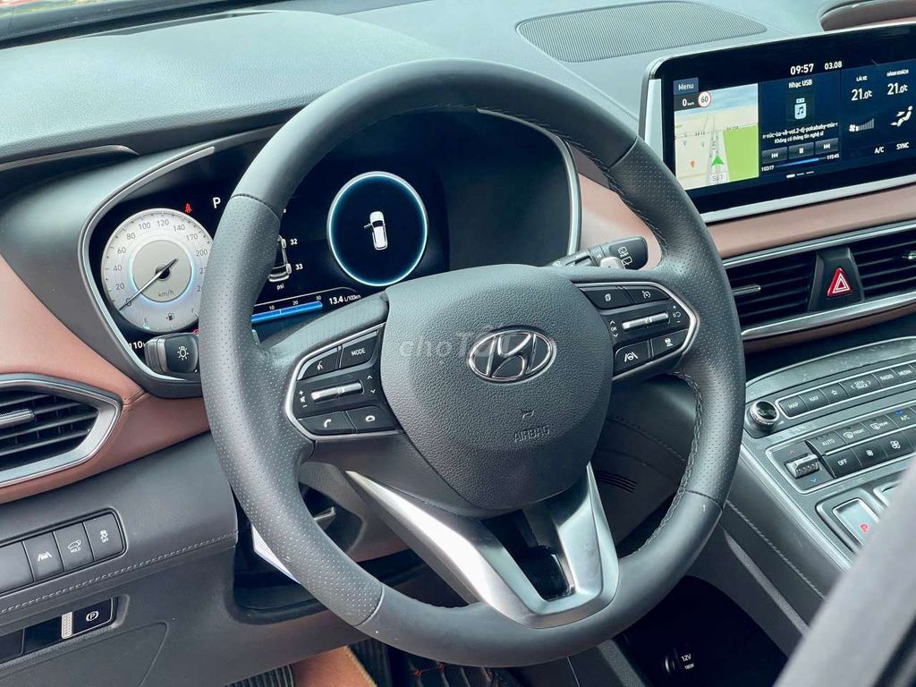 Hyundai Santa Fe 2022 Full dầu Đen. Mua bán Ô tô tại Quận Cầu Giấy Hà Nội được đăng bởi Thông Thái Ôtô Hà Nội hình 9