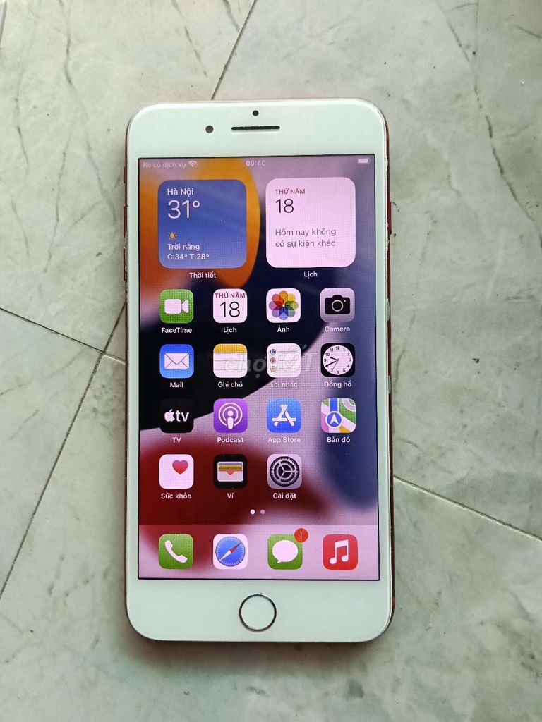 Apple iPhone 7 Plus 128GB Đỏ. Mua bán Điện thoại tại Thị xã Ngã Năm Sóc Trăng được đăng bởi nam hình 1