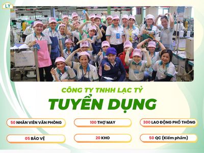 LẠC TỶ BÌNH TÂN TUYỂN LĐPT & VĂN PHÒNG
