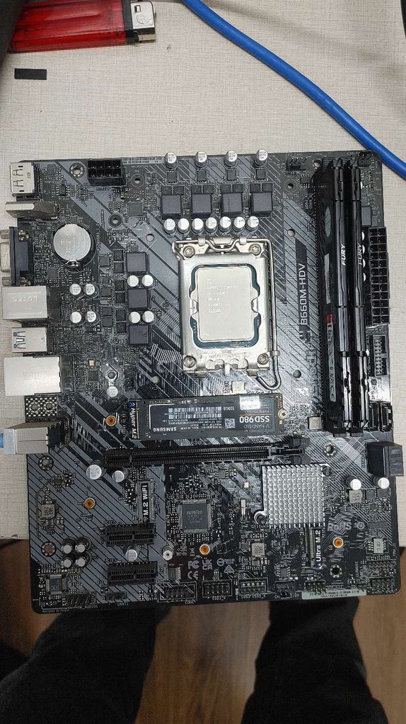 Bo mạch chủ ASRock B660M-HDV i5 12400f. Mua bán Linh kiện (RAM, Card...) tại Quận Bắc Từ Liêm Hà Nội được đăng bởi Toan hình 1