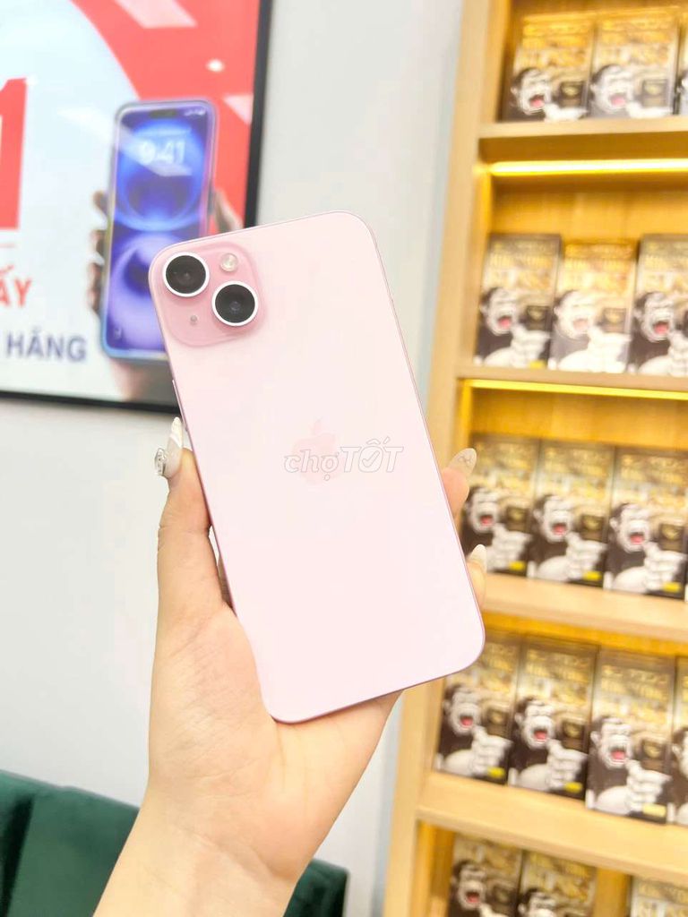 IPhone 15plus hồng 256gb giá tốt