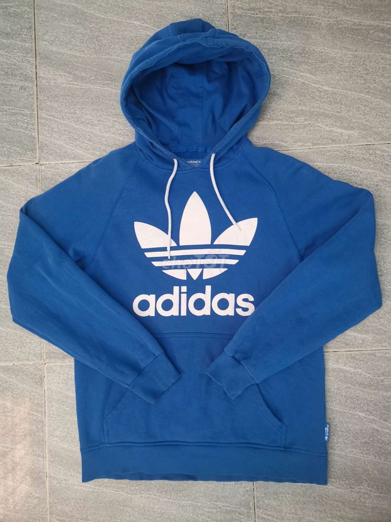 áo hoodie Adidas U.S Regular Fit xanh dương form M